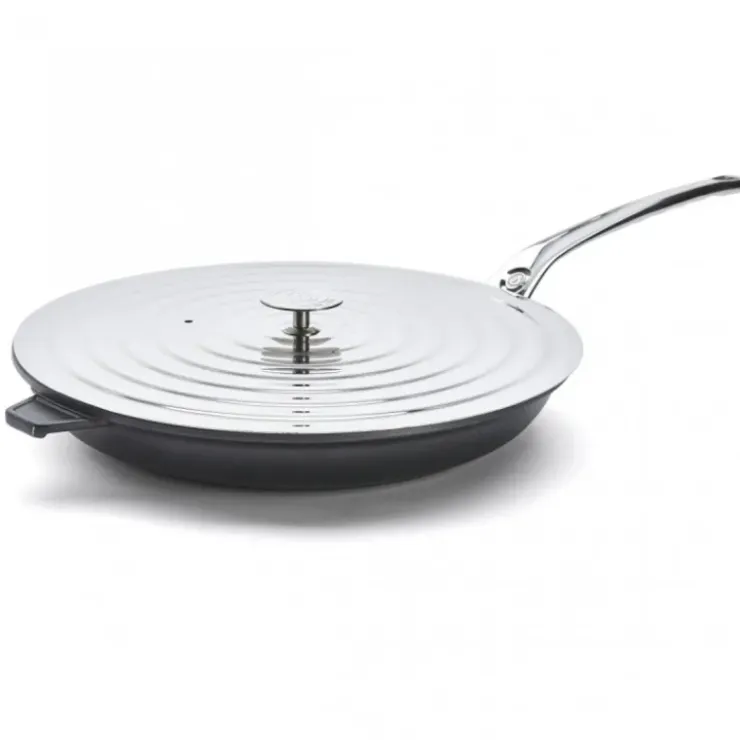 DE BUYER Couvercle Inox Universel Ø 26-28 cm New
