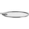 CRISTEL Couvercle Plat en Verre Trempé 26 cm Strate Amovible Clearance