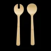 PEBBLY Couverts à Salade en Bambou 27 cm Sale