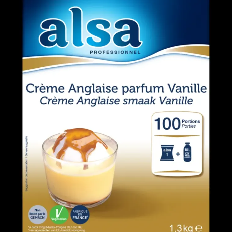 ALSA Crème Anglaise Express 1,3kg Discount