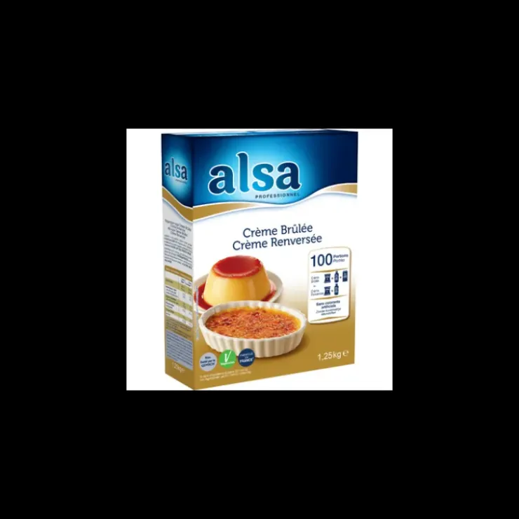 ALSA Crème Brulée et Renversée 1,25 kg Hot