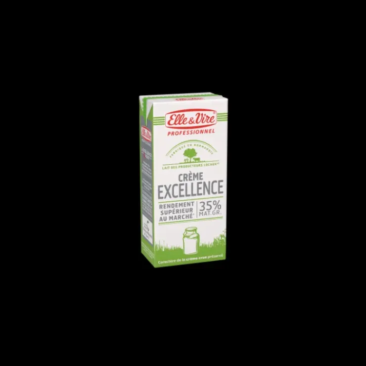 ELLE & VIRE Crème excellence Elle et Vire 35% UHT Discount