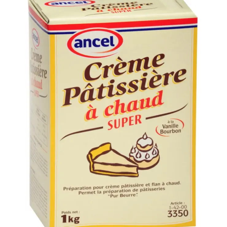 ANCEL Crème Pâtissière à chaud Super 1 kg Hot