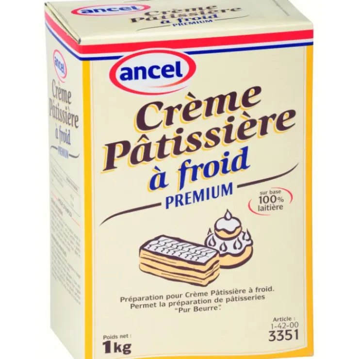 ANCEL Crème Pâtissière à Froid 1 kg Hot