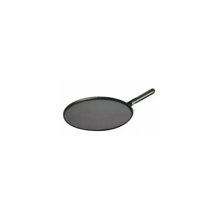 STAUB Crêpière 30 cm Fonte noire , manche Fonte