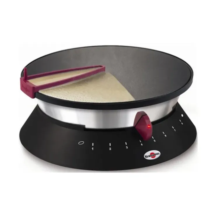 KRAMPOUZ Crêpière Electrique Ø33 cm DIABOLO Noir