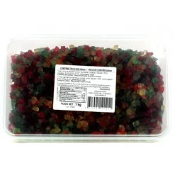 CUISINEADDICT Cubes de Fruits Confits tricolores 1kg Clearance