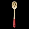 PEBBLY Cuillère de Cuisine Ajourée Bambou 30 cm Rouge Best