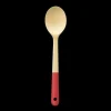 PEBBLY Cuillère de Cuisine Bambou 30 cm Rouge Discount