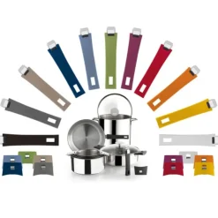 CRISTEL Cuit Vapeur Ovale Mutine Ø 30 cm Manche Amovible Inox Outlet