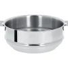 CRISTEL Cuit Vapeur Universel Mutine Ø 24 cm Manche Amovible Inox Clearance