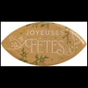 FLORENSUC Décor Chocolat Blond Feuilles Joyeuses Fêtes (x 84) Clearance