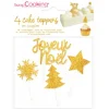 SCRAPCOOKING Décoration de bûche de Noël x 4 Outlet