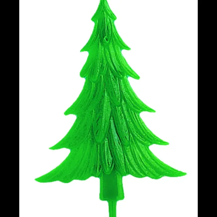CUISINEADDICT Décors Bûche Sapin Plat Vert (x100) Online