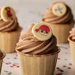 VALRHONA Décors Chocolat Blanc Pirate 24 pièces Chocolatree Online