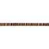 FLORENSUC Décors en Chocolat Noir Bâtonnet Fines Lignes Or 120x7 mm (x128) Best