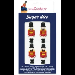 SCRAPCOOKING Décors en Sucre Casse Noisette (x4)