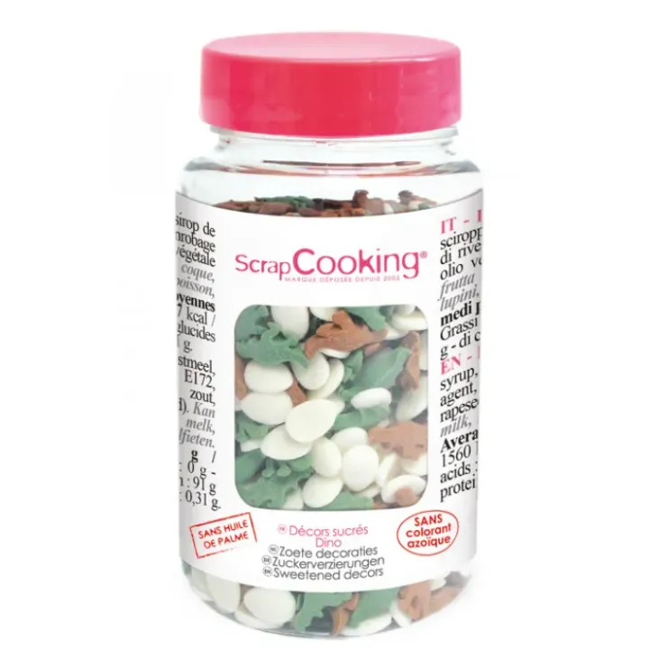 SCRAPCOOKING Décors en Sucre Dinosaure 55 g Outlet