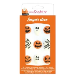 SCRAPCOOKING Décors en Sucre Halloween x9 Hot