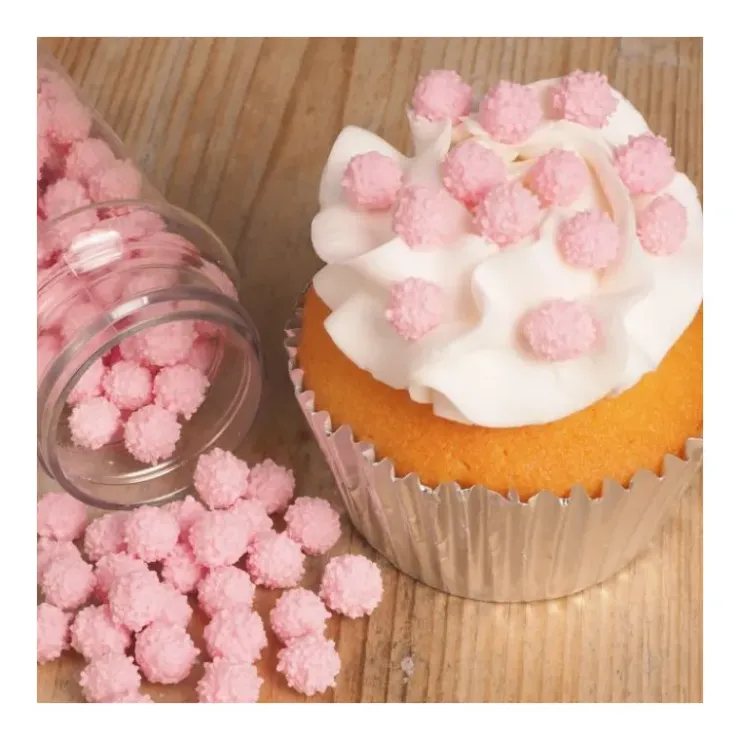 FUNCAKES Décors en Sucre Mimosa Rose 45g
