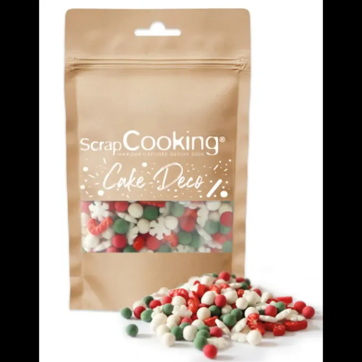 SCRAPCOOKING Décors en Sucre Mix 3D Noël 46 g Sale