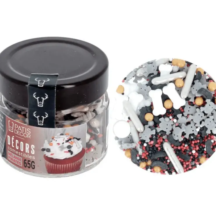 PATISDECOR Décors en Sucre Mélange Pirates 65 g Patisdécor Discount