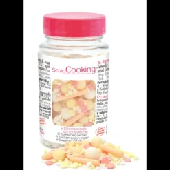 SCRAPCOOKING Décors en Sucre Mélange Rods Pêche 70 g Discount