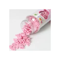 FUNCAKES Décors en sucre Petites Couronnes roses 45 g Hot