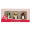 FUNCAKES Décors en Sucre Pingouins 3D (x3) Clearance