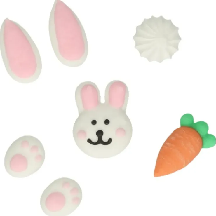FUNCAKES Décors en Sucre Pâques (x8)