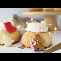 SCRAPCOOKING Décors Pâte d'Amande Noël (x6)