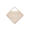 PEBBLY Dessous de Plat Carré Bambou Crème 20 x 20 cm Hot