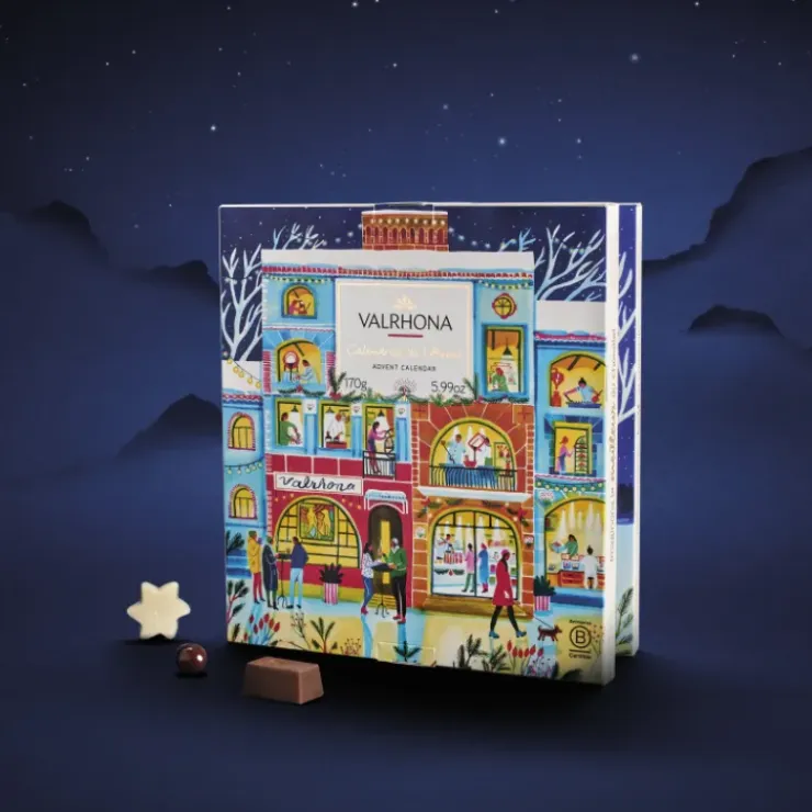 CUISINEADDICT DLUO Courte Calendrier de l'Avent 170 g Valrhona Outlet