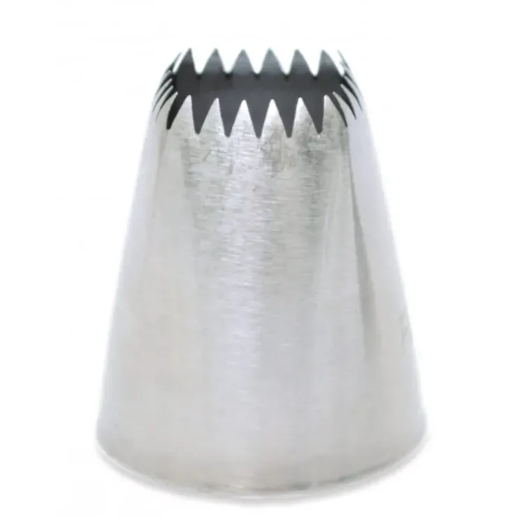 SCRAPCOOKING Douille Carrée Cannelée en Inox