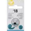 WILTON Douille Pâtissière Etoile Ouverte n°018