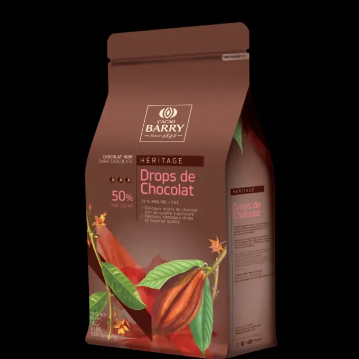 BARRY Drops Chocolat 50% 1 kg Discount