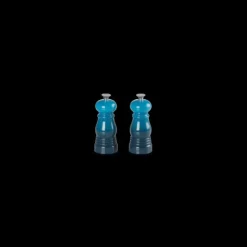 LE CREUSET Duo Moulin à Poivre et à Sel Deep Teal 11 cm Discount