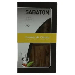 SABATON Ecorces Citron Confit en Lamelles 150 g (x2) Sale