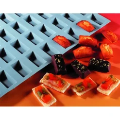 DE BUYER Elastomoule Financier - 25 empreintes 30 x 17,6 cm - Silicone Best