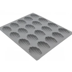 DE BUYER Elastomoule mini-Madeleine - 20 empreintes 21 x 17,6 cm - Silicone Discount