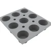 DE BUYER Elastomoule mini-Muffins - 9 empreintes 21 x 17,6 cm - Silicone Clearance