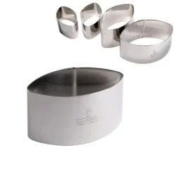 GOBEL Emporte Pièce Calisson 7 x 3,8 H 4 cm Inox Discount