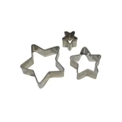 PME Emporte Pièce Etoile en inox (x3) New