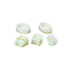 MALLARD FERRIERE Emporte Pièce Géométriques Cannelés Polyglass (x5) New