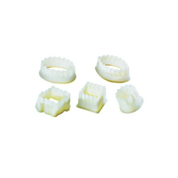 MALLARD FERRIERE Emporte Pièce Géométriques Cannelés Polyglass (x5) New