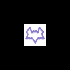WILTON Emporte Pièce Inox Chauve-Souris Bord Epais Violet
