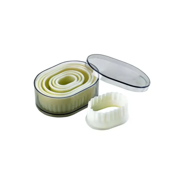 MALLARD FERRIERE Emporte Pièce Ovale Cannelé Polyglass (x7) Outlet