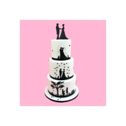 CUISINEADDICT Emporte Pièce Silhouettes Mariés H.12.5 cm (x7) Sale