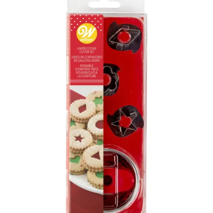 WILTON Emporte-Pièces Linzer Noël (x7) Outlet