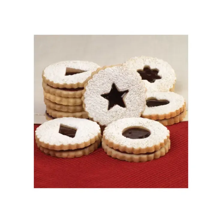 WILTON Emporte-Pièces Linzer Noël (x7) Outlet